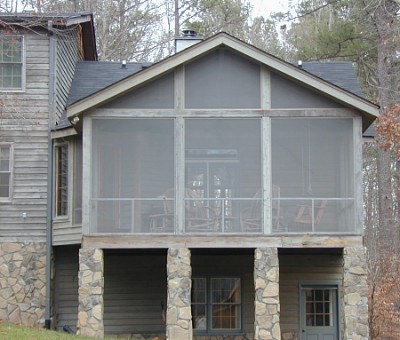 Country Plans by Natalie - F-1796 Rear Elevation