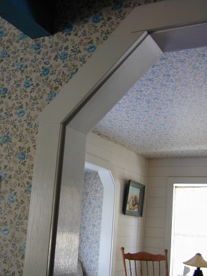 Primitive Country Home - Boxed Window Seat Trim