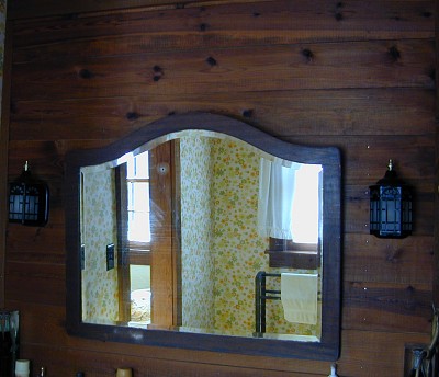 Primitive Country Bathroom Mirrors