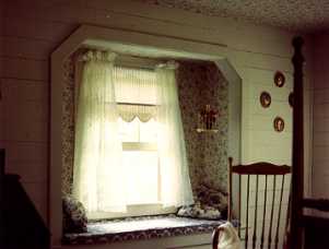 Country Bedroom Window Seat