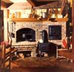 Kitchen Fireplace