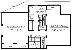 Country Log Plan L-2230 Second Floor