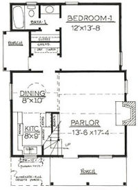 Country Plan F-1010 First Floor