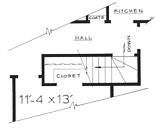 Country Plan F-1586 Alternate Stair