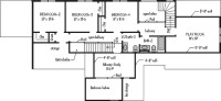 Country Plan F-1960 Alternate Second Floor