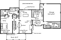 Country Plan F-1990 First Floor