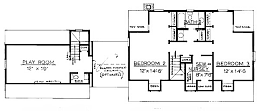Country Home Plan F-2080 2nd floor