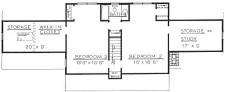 Country Plan F-2300 Second Floor