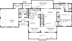 Country Plan F-2300 First Floor Alternate