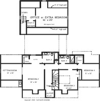 Country Plan F-2540 Alternate Second Floor