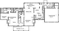 Country Plan F-2670 Alternate First Floor