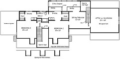 Country Plan F-2670 Alternate First Floor