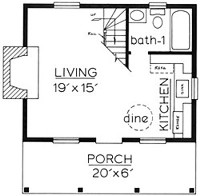 Country Plan L-320 First Floor