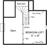 Country Plans by Natalie - L-320 Alternate 2nd Floor