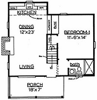 Country Plan F-780 Second Floor