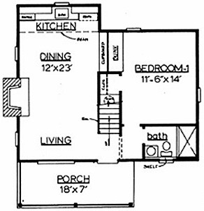 Country Plan F-780 Second Floor