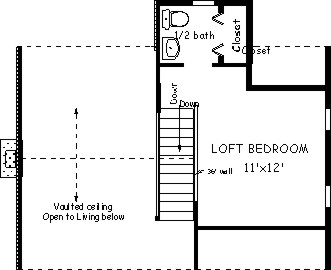 Country Plan Alternate F-780 Second Floor