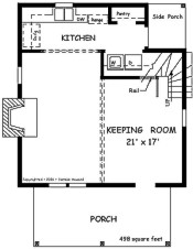 Country Plans by Natalie - L-800 Alternate 1st Floor